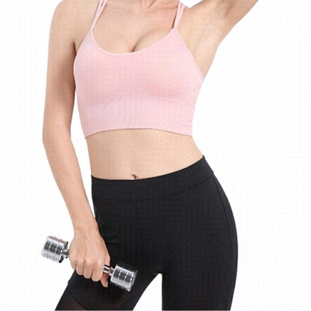 Sports Bra | NWOT | Padded | Wire free | Fitness | Yoga Bra | Removable Pads | S